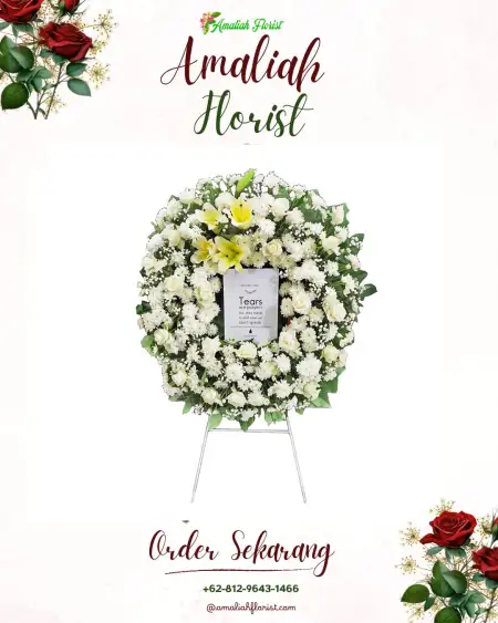 Krans Bunga Duka Magelang Utara